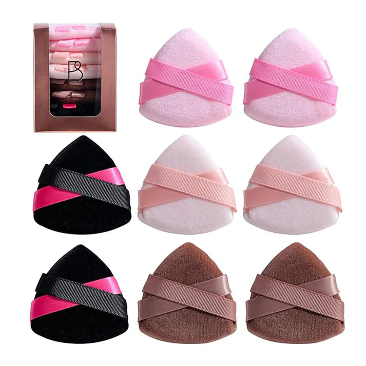 Medivita Ultra-Soft Triangle Makeup Puff Set